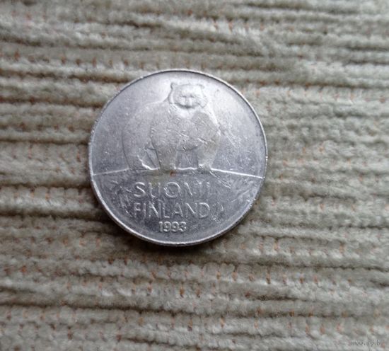 Werty71 Финляндия 50 пенни 1993 Медведь