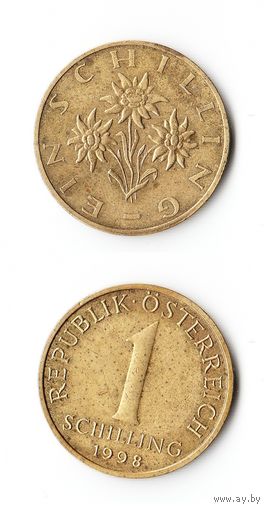 1 шиллинг Австрия 1998 года