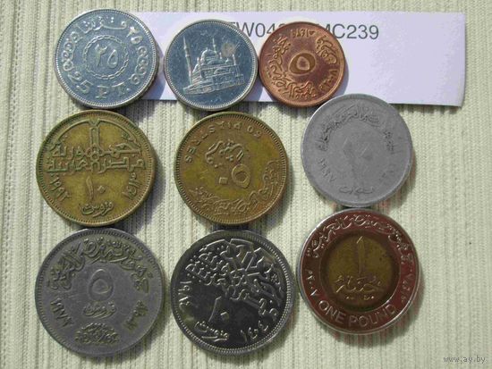 9 монет Египта