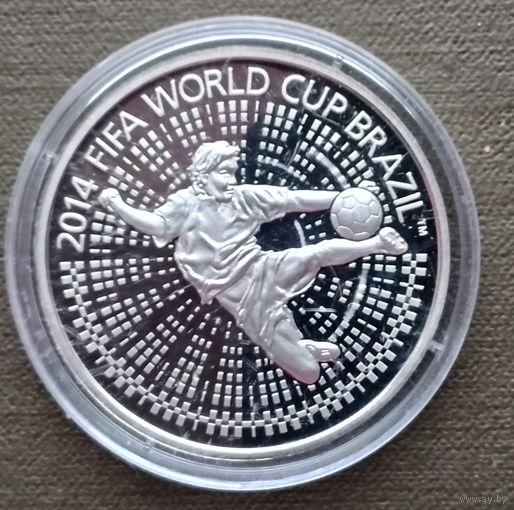 Беларусь 1 рубль, 2013 - Чемпионат мира по футболу 2014 года в Бразилии
