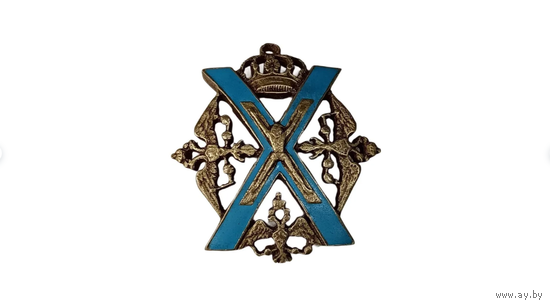 Царский полковой знак Преображенского лейб-гвардии полка реплика