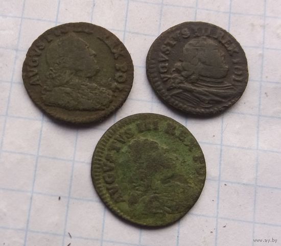 Солиды Августа 3    3 шт