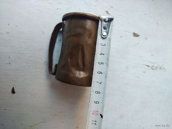 Кружка медная