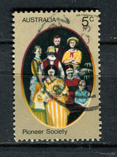 Австралия - 1972 - Семья 5С - [Mi.504] - 1 марка. Гашеная.  (Лот 9HL)-T2P1
