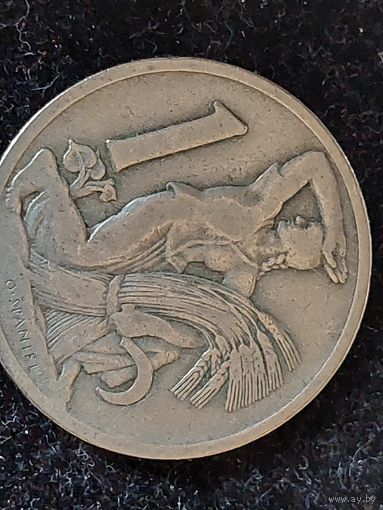 1 крона чехословакия 1922