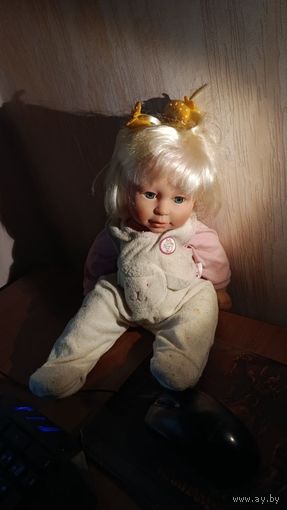 Кукла копия работ мастера Бриджит Паетч для компании Zapf