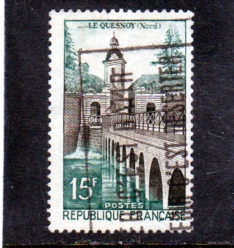 Франция.Ми-1145. Le Quesnoy. Серия: Туризм.1957.