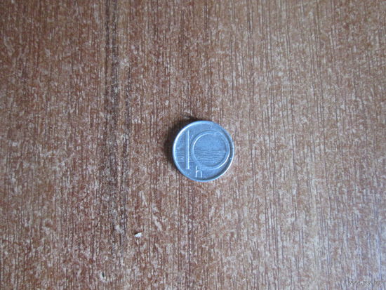 10 геллеров 1996 года.Чехия.