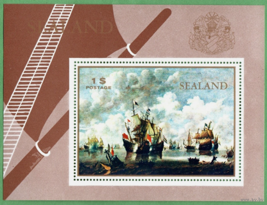 Силенд 1970 Парусные корабли Парусники Парусный флот Морские суда MNH