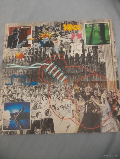 10 CC   "GREATEST HITS 1972-78" 1979 LP  GERMANY MERCURY 6310 505 - ORIG - EX/EX