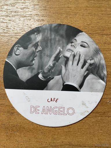 Подставка под пиво "Cafe de Angelo" /Армения/