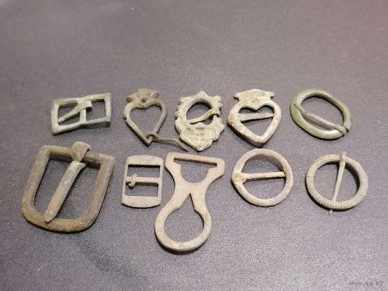 10 старых пряжечек