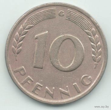 10 пфеннигов 1949 G Банк Немецких Земель
