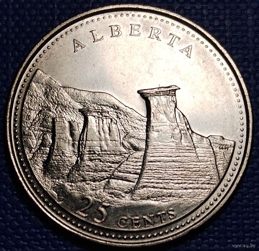 Канада 25 центов 1992 г. Альберта