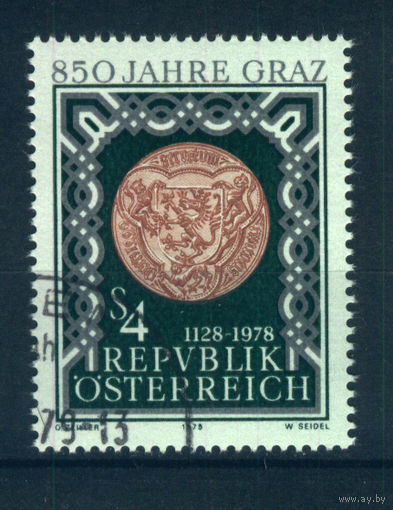 Австрия - 1978 [Mi. 1583] Гашеная (AT02)