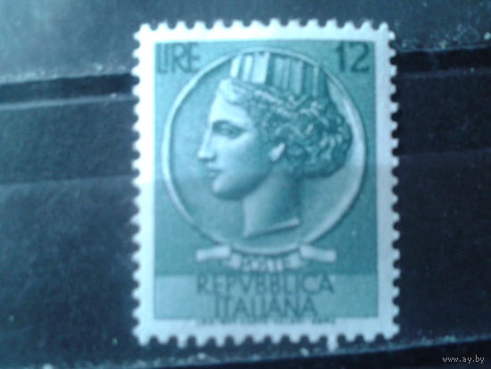 Италия 1955 Стандарт 12 ВЗ 4**