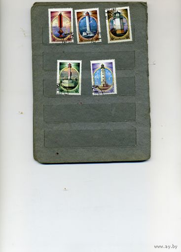 СССР, 1982,  МАЯКИ ЧЕРНОГО И АЗОВСКОГО МОРЕЙ  серия 5м