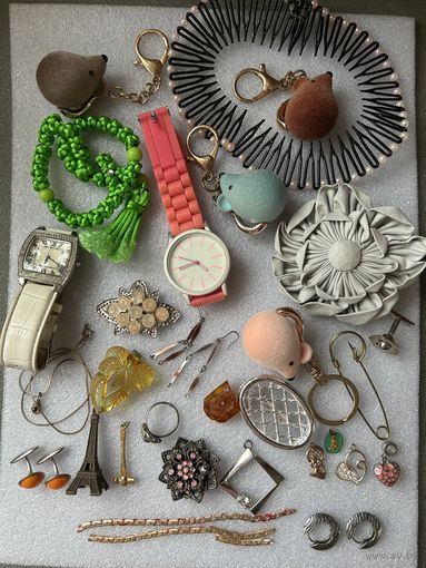 Бижутерия СССР Чехия и не только одним лотом Для творчества поделок реставрации