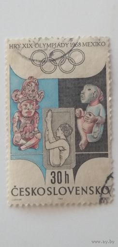 Чехословакия 1968. Олимпийские игры - Мехико, Мексика