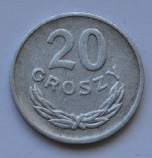 Польша, 20 грошей 1961 г.