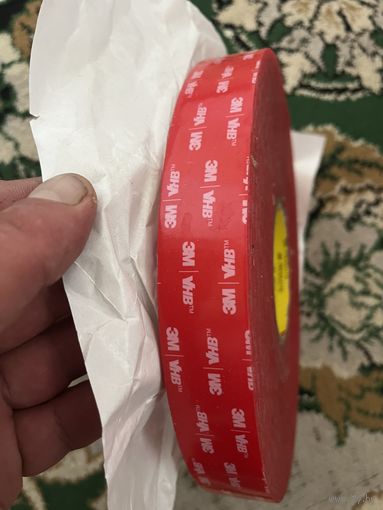 Двухсторонняя клейкая лента (авто и другое )-50 метров