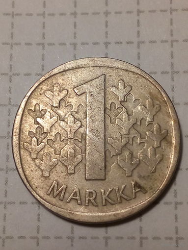 1 марка Финляндия 1981 год