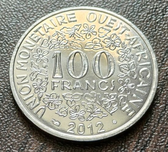 Западная Африка (ВСЕАО) 100 франков, 2012     ( 2-7-6 )