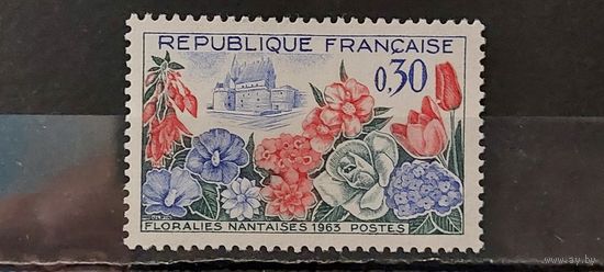 РАСПРОДАЖА ФРАНЦИЯ 1963г. Полная серия. Чист*