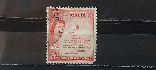 РАСПРОДАЖА. МАЛЬТА 1956г. Гаш.