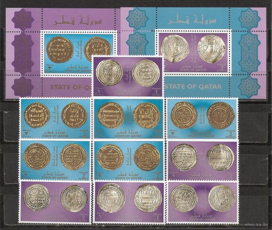 ФФ5 Катар 1999 Золотые динары и серебренные дирхамы
