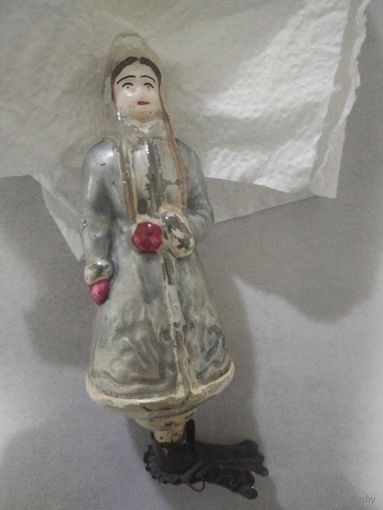 Елочная игрушка СССР снегурочка