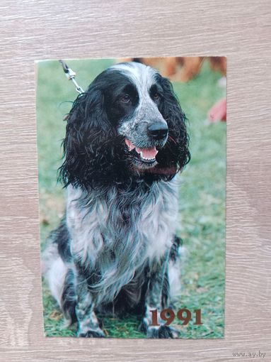 Календарик 1991