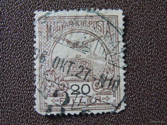 Венгрия 1916 г. Турул и корона 20 f.