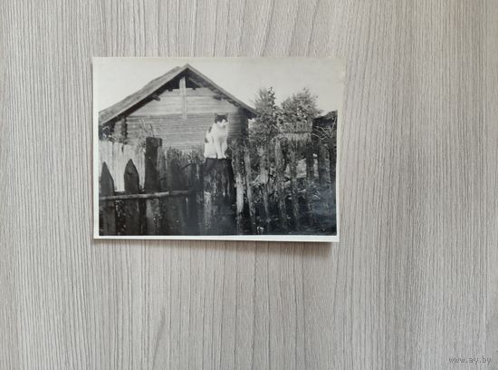 Железнодорожные жилые бараки,Колодищи 1955 год.
