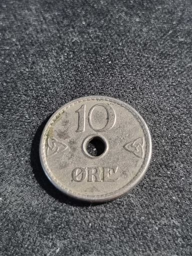 Норвегия 10 эре 1951
