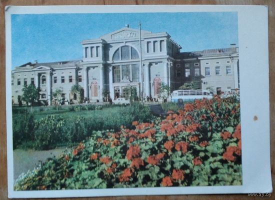 Гомель. Здание вокзала. 1966 г. Чистая.