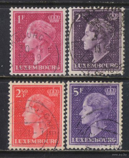 Люксембург 1948 Шарлотта Стандарт #448,453,454,589