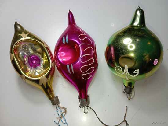 Ёлочная игрушки Фонарики СССР .