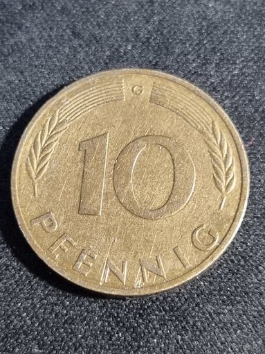 Германия 10 Пфеннигов 1971  G