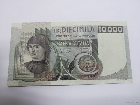 10000 лир Италия 1976г