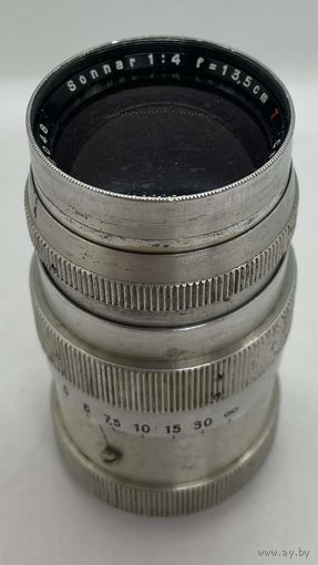 Объектив от фотоаппарата Leica Carl Zeiss Jena SONNAR 4/135