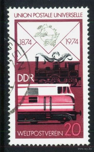 ГЕРМАНИЯ, ГДР - 1974 [Mi. 1985] Гашеная (DDR08)