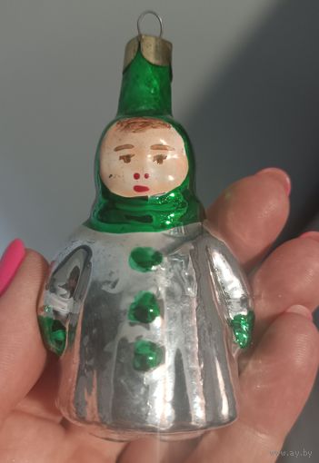 Елочные игрушки, стекло, ребенок, девочка