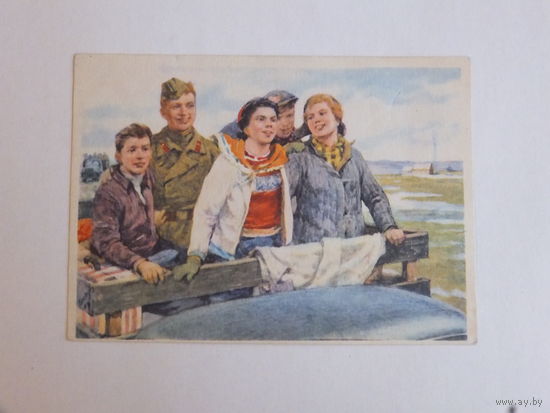 Бескаравайный соцреализм 1958  10х15