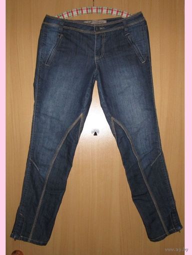 Джинсы узкие Steps Everyday, внизу замочки, р.38 (евр., на наш 46)