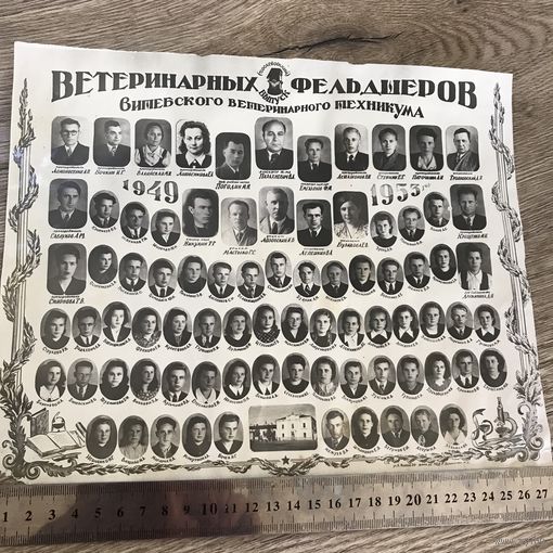 Фото Витебский ветеринарный техникум.1953г.