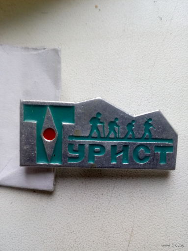 Значок турист.горы.поход