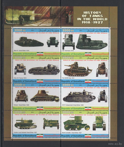 Танки Сомали 2011** История танков 1918-1927 годов