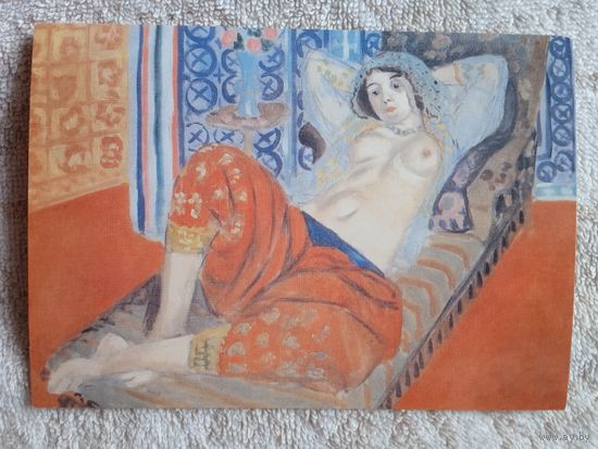 Матисс. Одалиска в красных шароварах. Издание Нидерландов