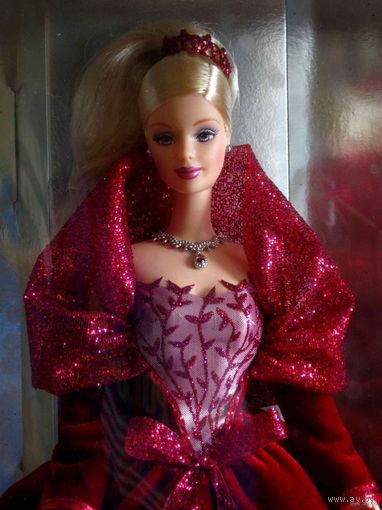 Кукла Барби/Barbie Holiday Celebration 2002 - коллекционная фирмы Mattel-(NRFB)!